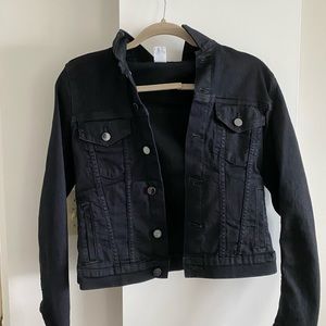 Black “Denim” Jacket